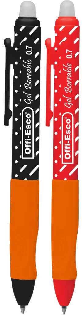 BOLIGRAFO OE-026 RT BORRABLE UNID NEGRO (Ine 12)