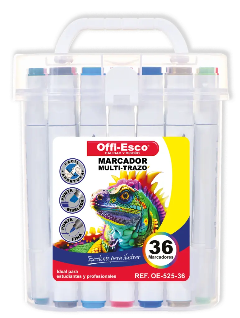 MARCADOR OE-525-36 MULTI-TRAZO D/P  P*12