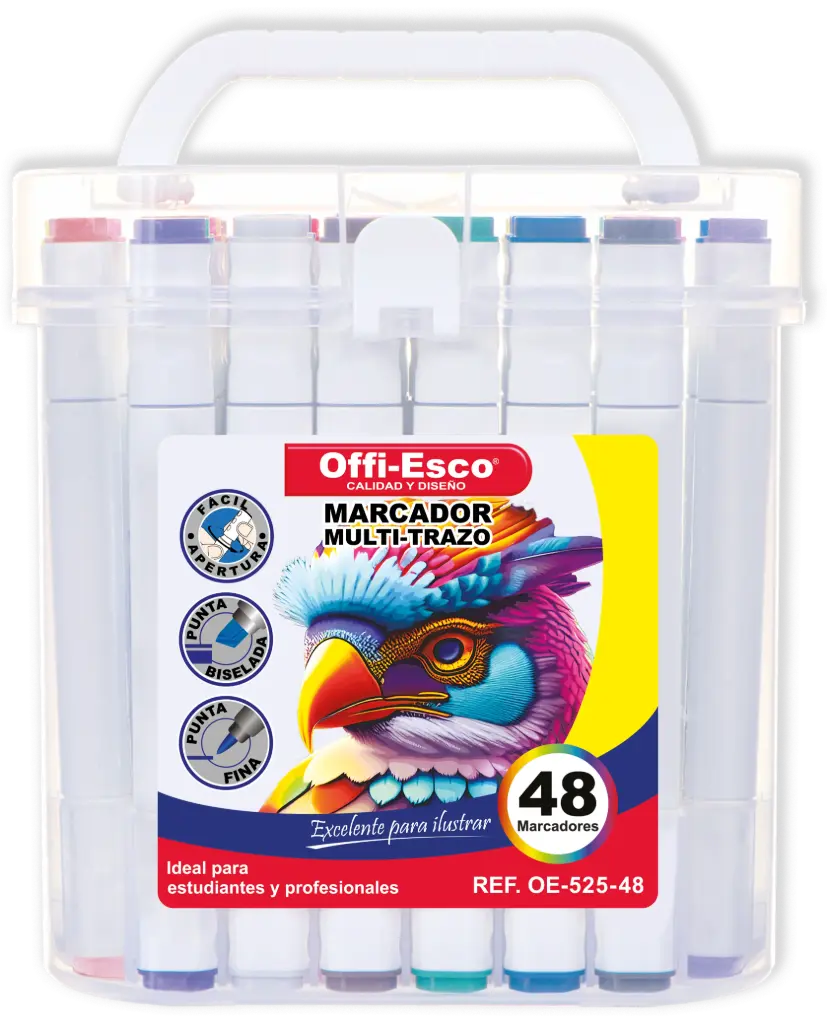 MARCADOR OE-525-48 MULTI-TRAZO D/P  P*8
