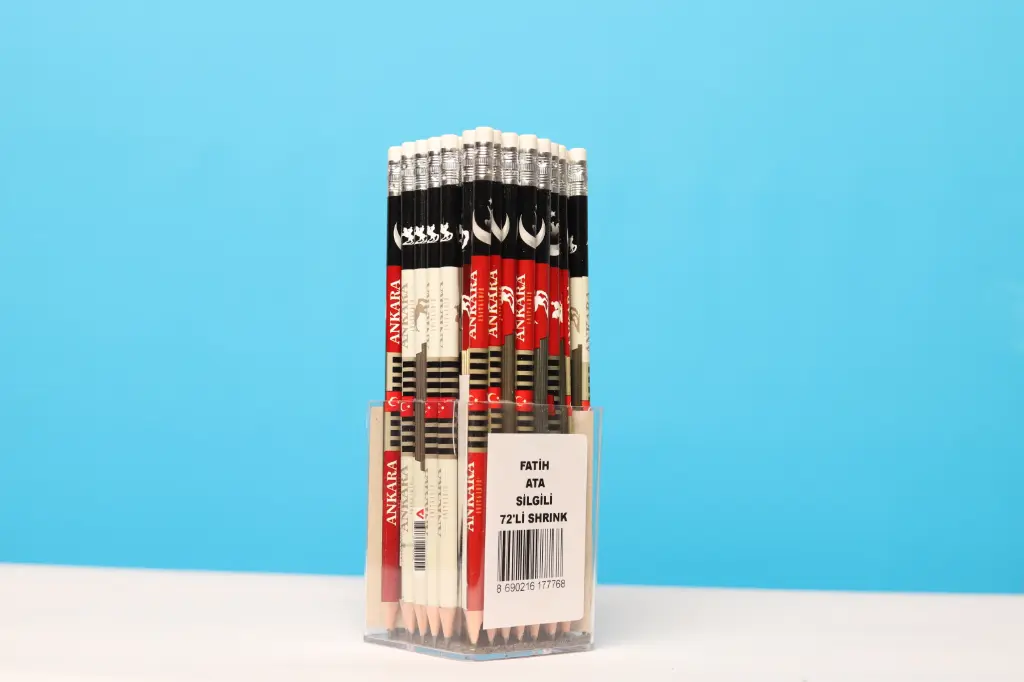 [17775] Lápiz Fatih Ata con borrador Ine (72-Fa1728)
