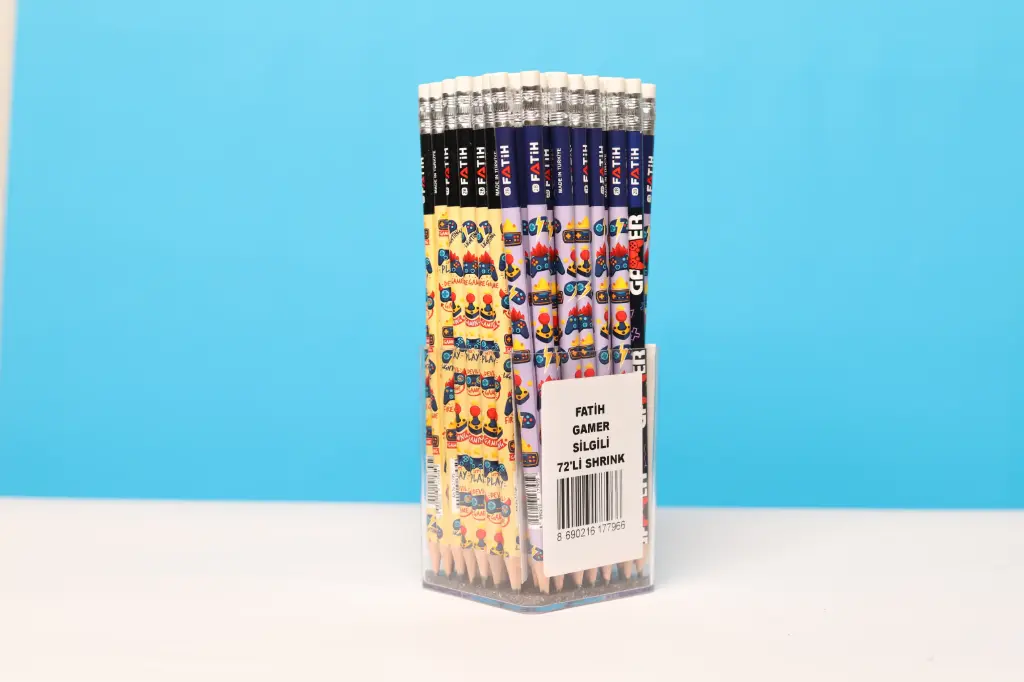 [17795] Lápiz Fatih Gamer con borrador Ine (72-Fa 1728)