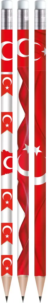 [17895] Lápiz Fatih Turkey con borrador Ine (72-Fa 1728)