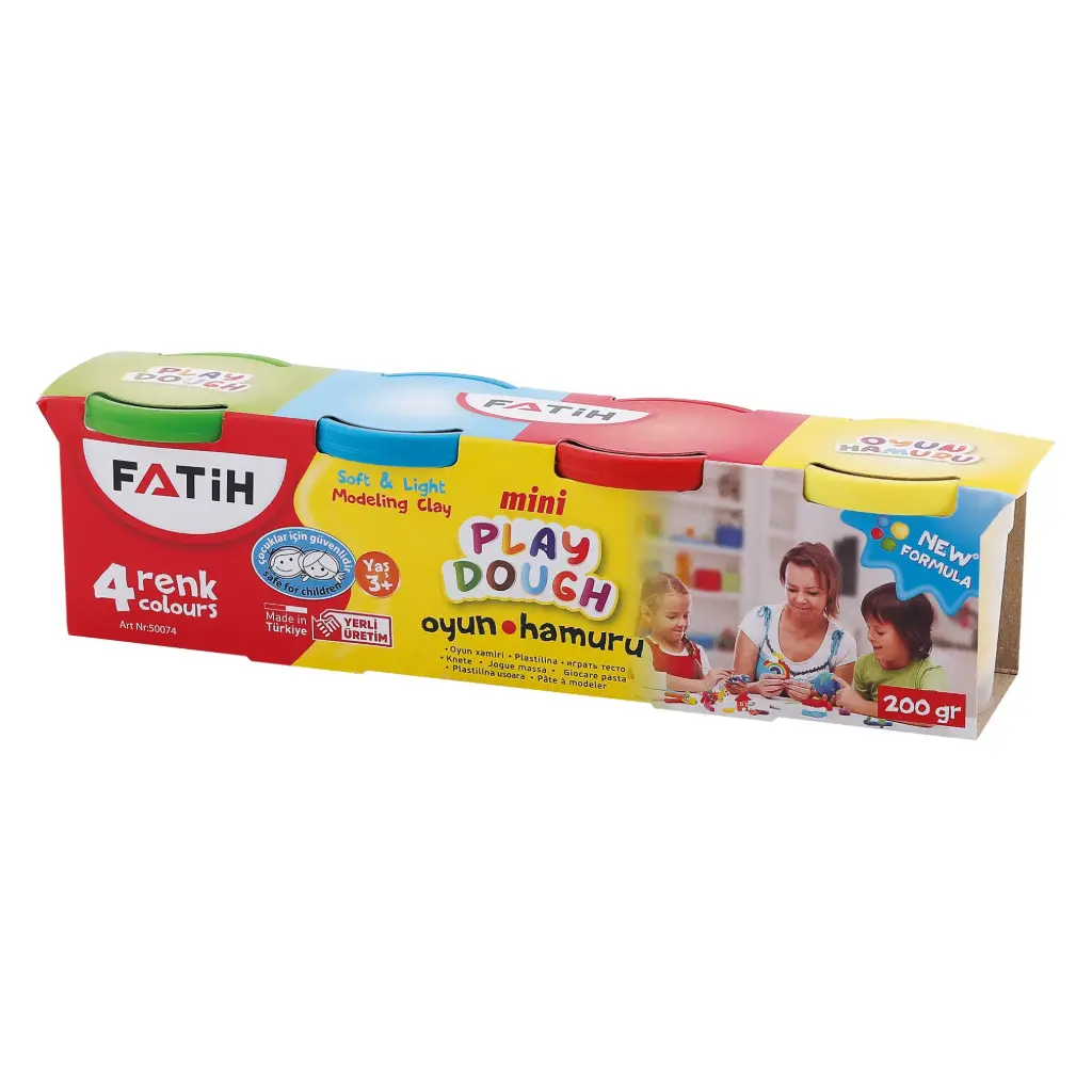 [50074] Play Dough Fatih Mini 4 pzas