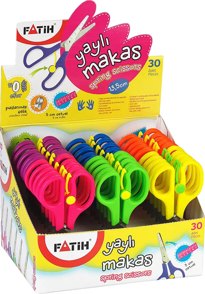 [58020] Tijeras Fatih con regla (NUEVO ARTÍCULO) Ine30 - Fa360