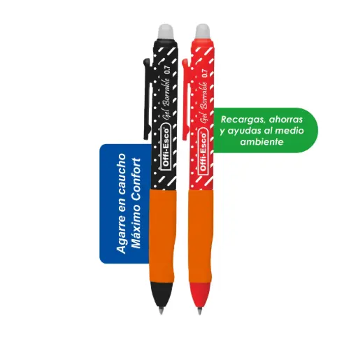 [OE-026AZ] BOLIGRAFO OE-026 RT BORRABLE UNID AZUL (Ine 12)