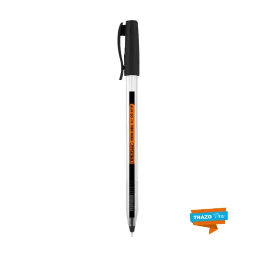 [OE-071FNE] BOLIGRAFO OE-071F TRIANGULAR S/GEL 0.7 UNID NEGRO