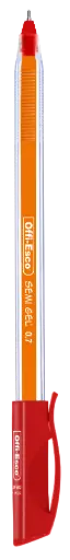 [OE-077FRO] BOLIGRAFO OE-077F SEMI GEL 0.7 UNID P100 ROJO