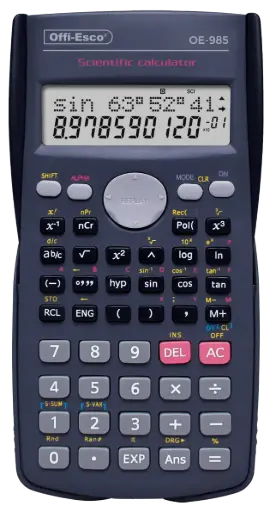 [OE-985] CALCULADORA OE-985 OFFIESCO CIENTIF 240F P80