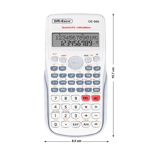 [OE-986] CALCULADORA OE-986 OFFIESCO CIENTIF (Ine 24 surt-Fa 120 surt)