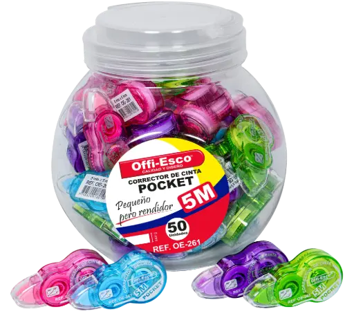[OE-261] CORRECTOR OE-261 CINTA MINI*5MTS T50 UNID P16
