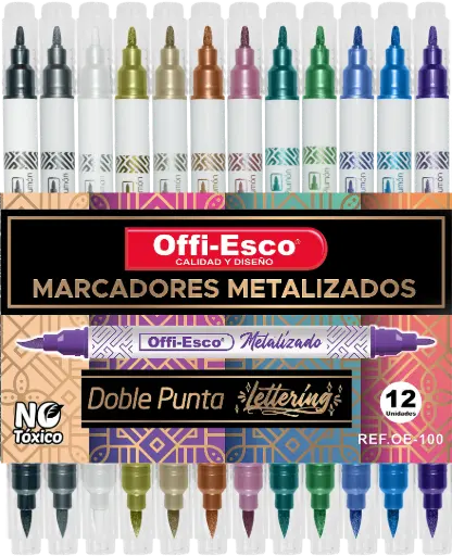 [OE-100] MARCADOR OE-100 METALIZAD D/PUNTA P144