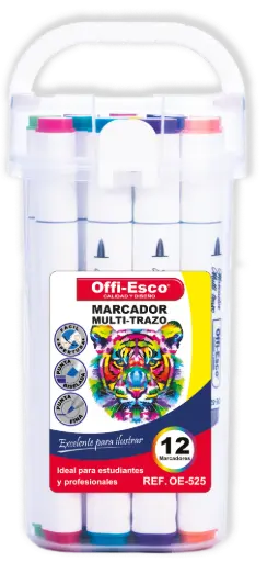[OE-525-12] MARCADOR OE-525-12 MULT-TRA D/P PERM P24