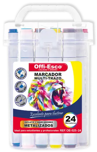 [OE-525-24] MARCADOR OE-525-24 MULTI-TRAZO D/P P*12