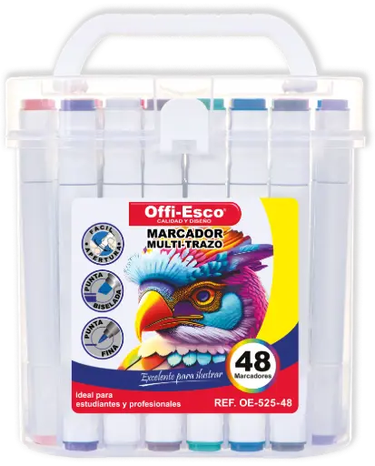 [OE-525-48] MARCADOR OE-525-48 MULTI-TRAZO D/P  P*8