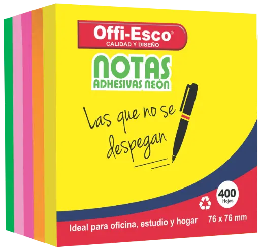 [OE-376] NOTA ADHESIVAS OE-376 76*76 400H PROMOCION P72