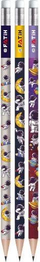 [17910] Lapiz Fatih Astronauta con borrador Ine (72-Fa 1728)