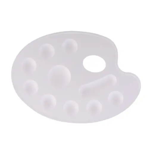 [701] [701] Paleta de plástico Rio para acuarela - Blanco