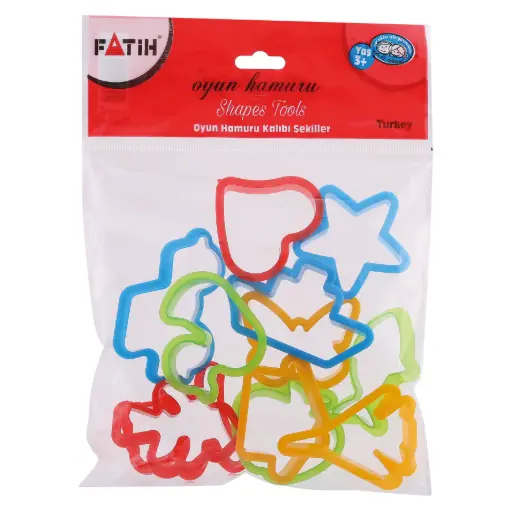 [50720] MOLDE FORMAS PARA PLAY DOUGH 12 PZAS