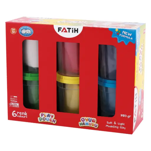 [50072] [50072] Play Dough Fatih 6 pzas