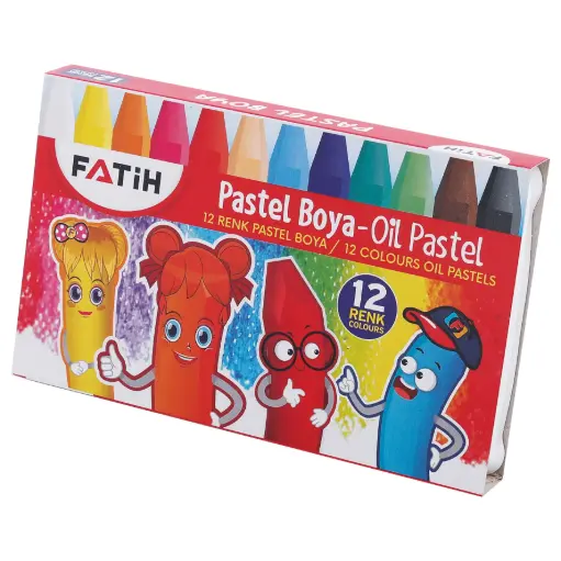 [34012/F] [34012/F] CRAYON PASTEL C. CARTON 12 COL (INE 6-FA 144)