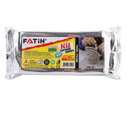 [36420] Arcilla natural Fatih blanca 500 gr